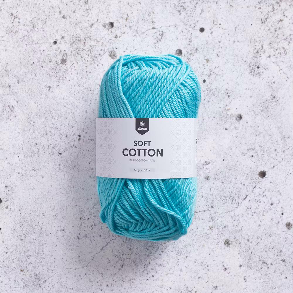 Järbo Soft Cotton, 8870, Lagoon, 50g