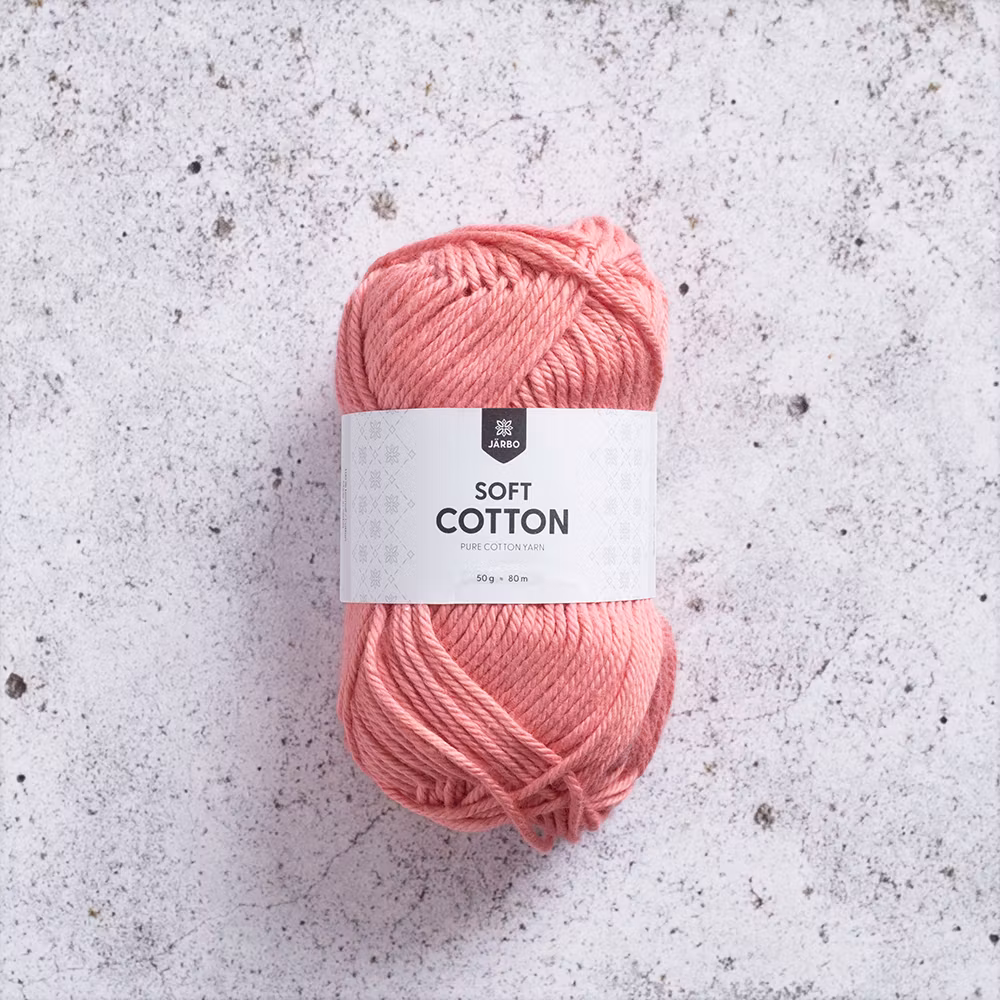 Järbo Soft Cotton, 8871, Coral, 50g