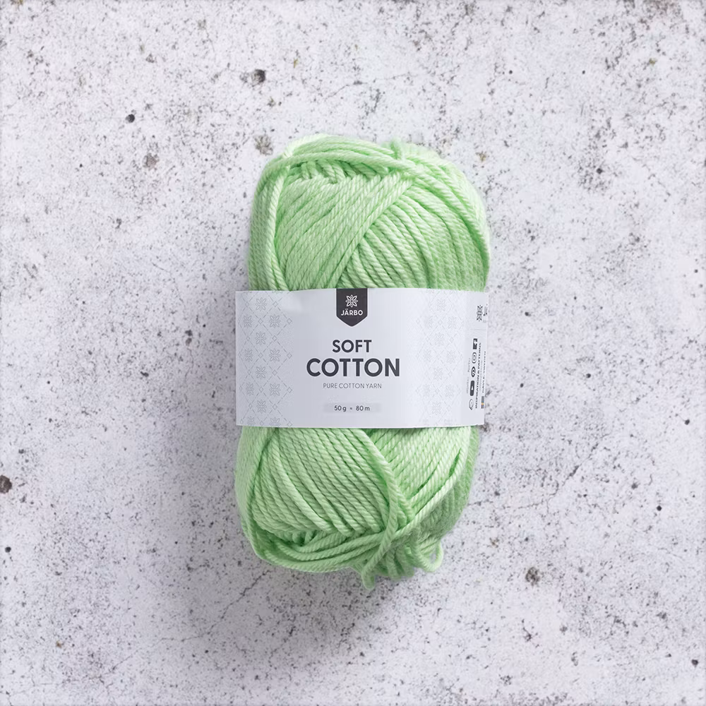 Järbo Soft Cotton, 8876, Pistachio, 50g