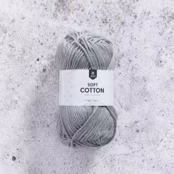 Järbo Soft Cotton, 8884, Silver Grey, 50g