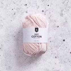 Järbo Soft Cotton, 8887, Paled Pink, 50g