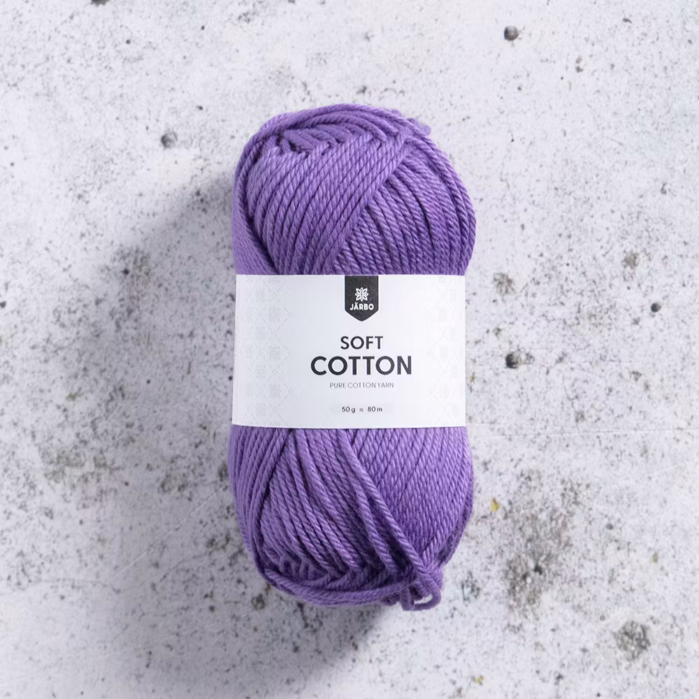 Järbo Soft Cotton, 8896, Purple Crocus, 50g