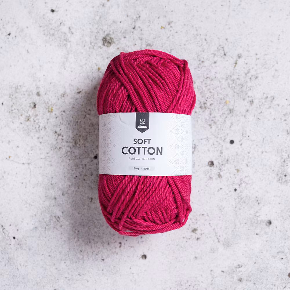 Järbo Soft Cotton, 8898, Berry Kiss, 50g