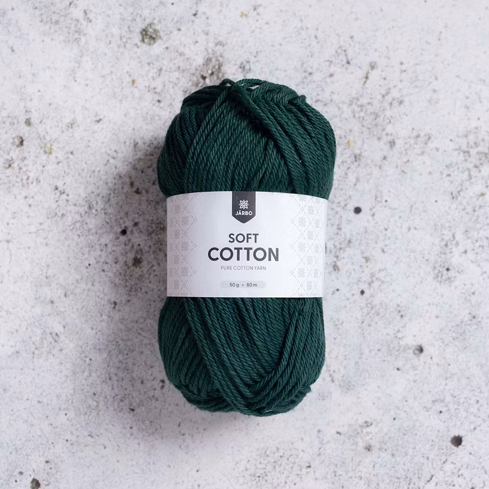 Järbo Soft Cotton, 8900, Into the Woods, 50g