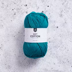 Järbo Soft Cotton, 8904, Teal Appeal, 50g