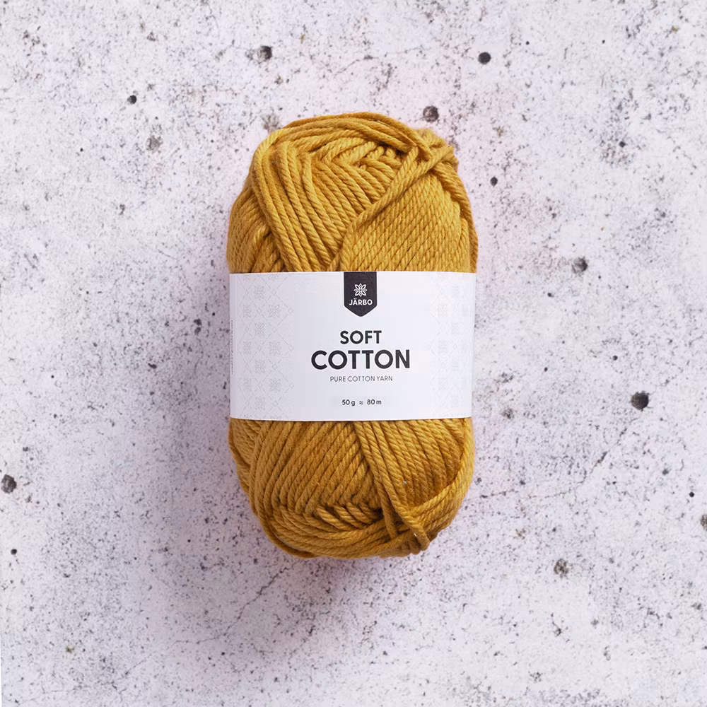 Järbo Soft Cotton, 8905, Honey, Please, 50g