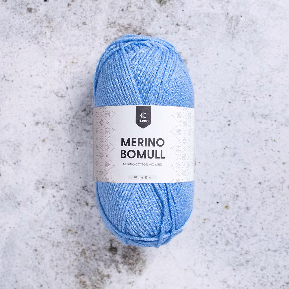 Järbo Merino Bomull, 34006, Dutch Canal, 50g
