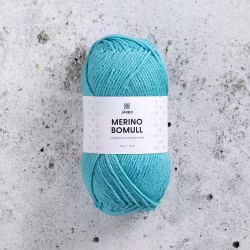Järbo Merino Bomull, 34020, Teal We Meet Again, 50g