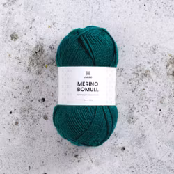 Järbo Merino Bomull, 34024, Green Supreme, 50g