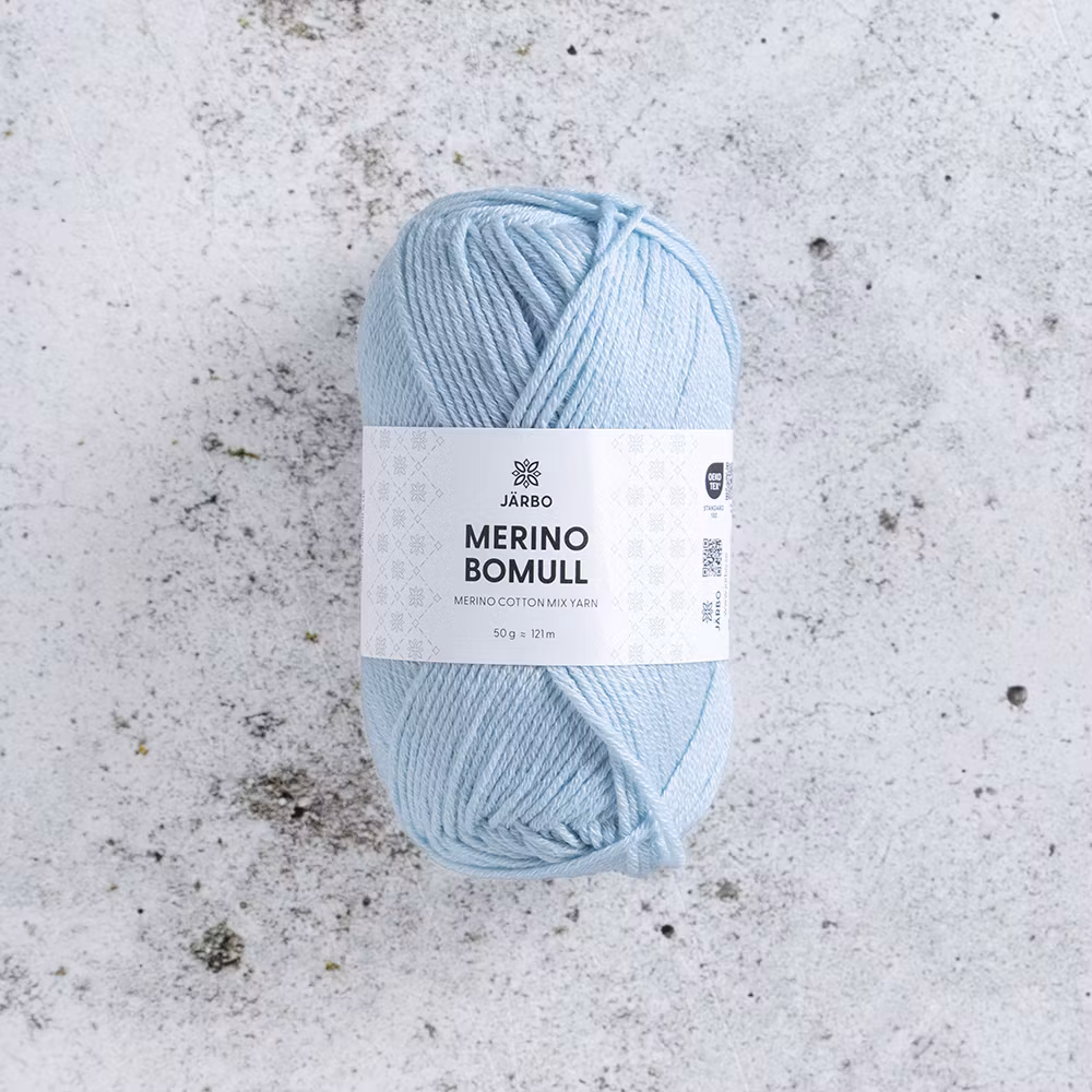 Järbo Merino Bomull, 34026, Air Supply, 50g