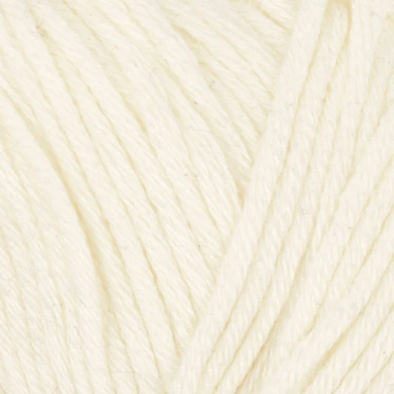 Viking Garn Bamboo, 50g, 602 Naturvit