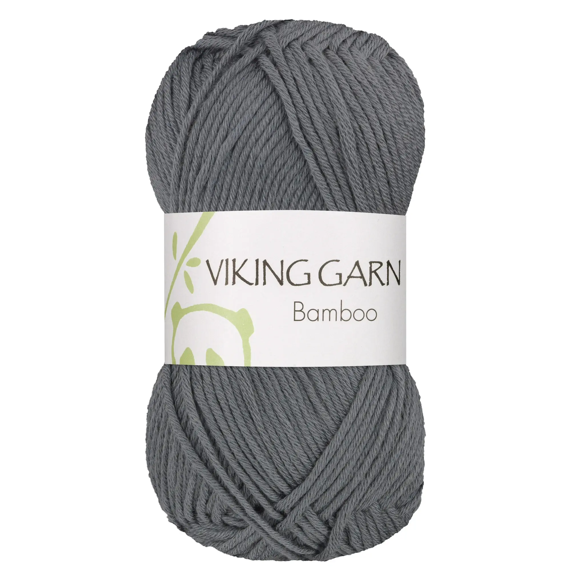 Viking Garn Bamboo, 50g, 615 Grå