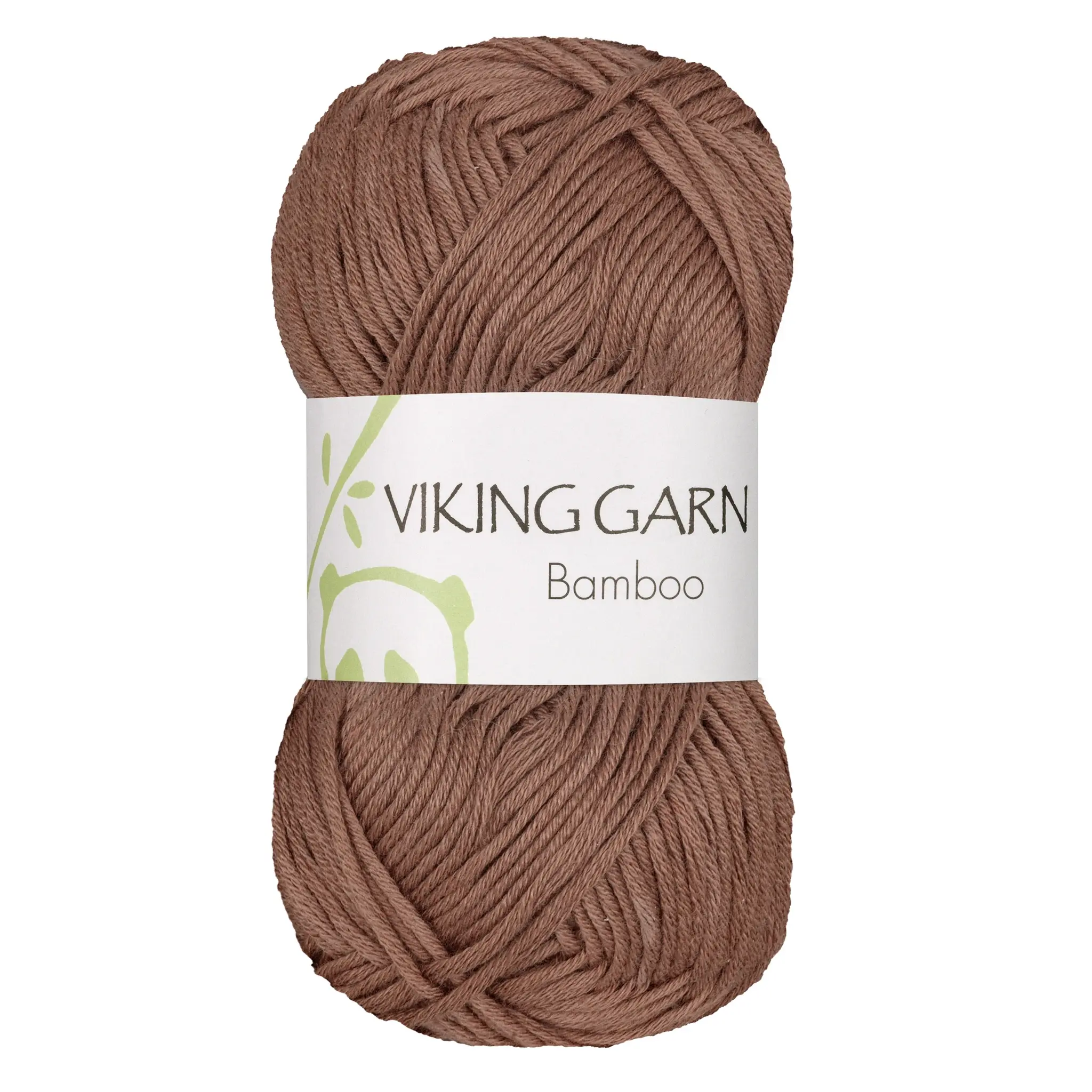 Viking Garn Bamboo, 50g, 619 Ljusbrun