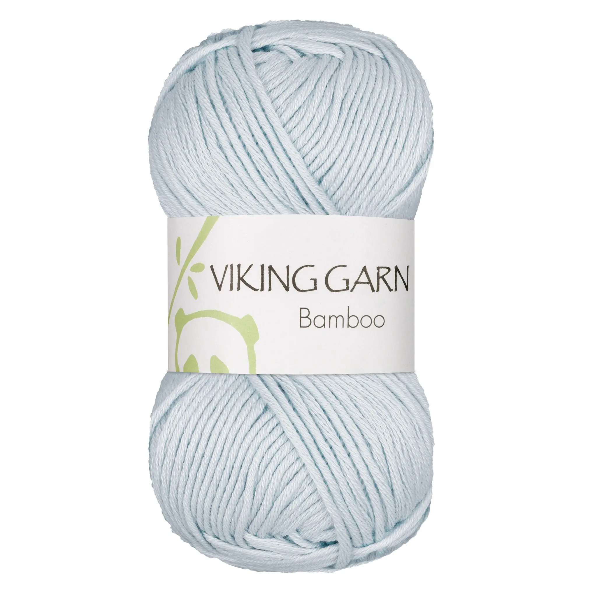Viking Garn Bamboo, 50g, 621 Ljus gråblå