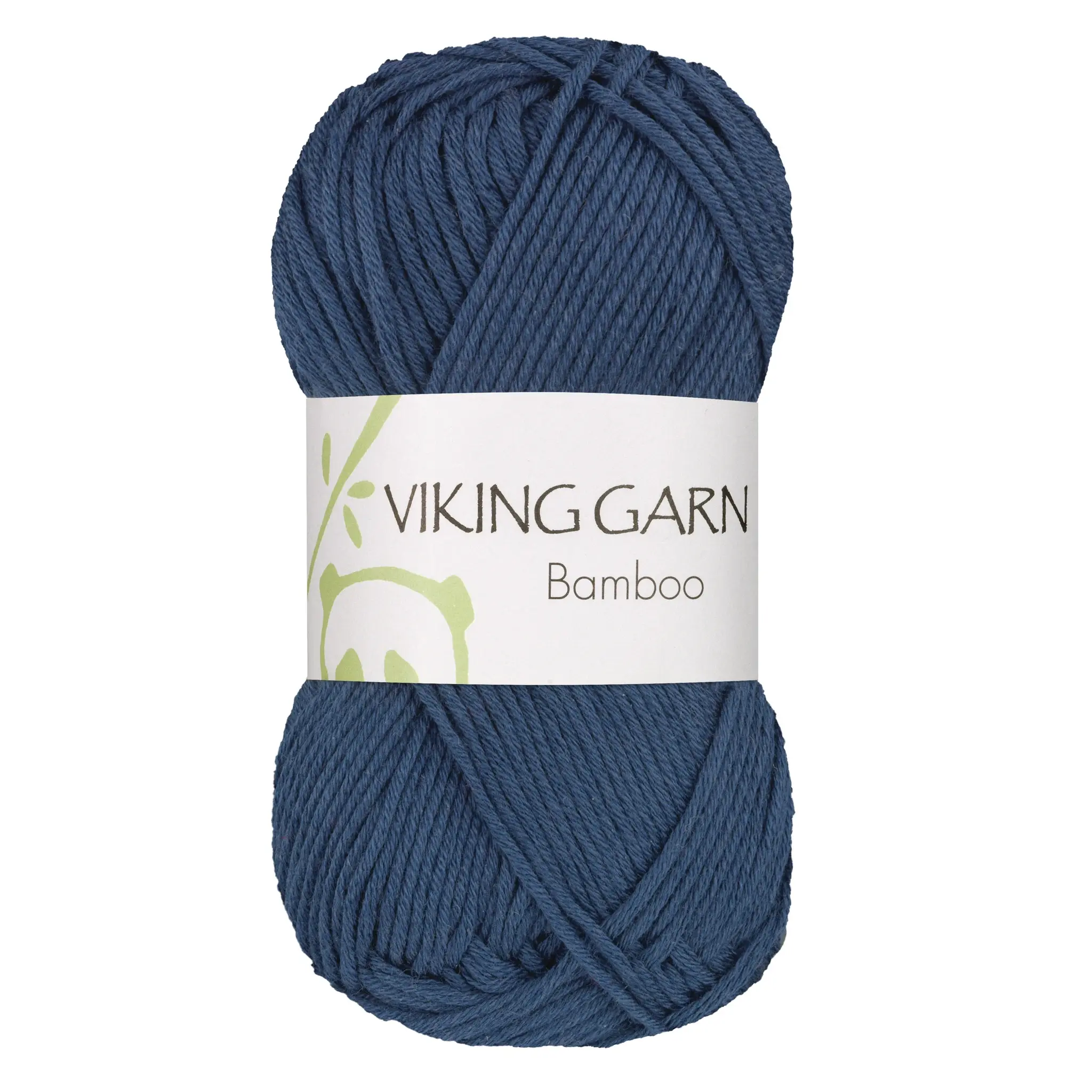 Viking Garn Bamboo, 50g, 627 Mörkblå