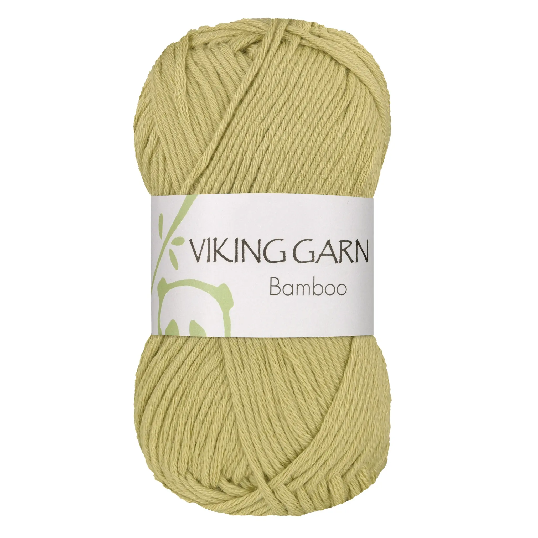 Viking Garn Bamboo, 50g, 631 Ljusgrön