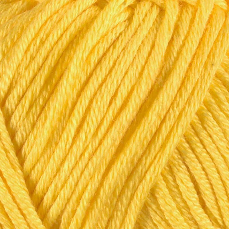 Viking Garn Bamboo, 50g, 641 Stark gul