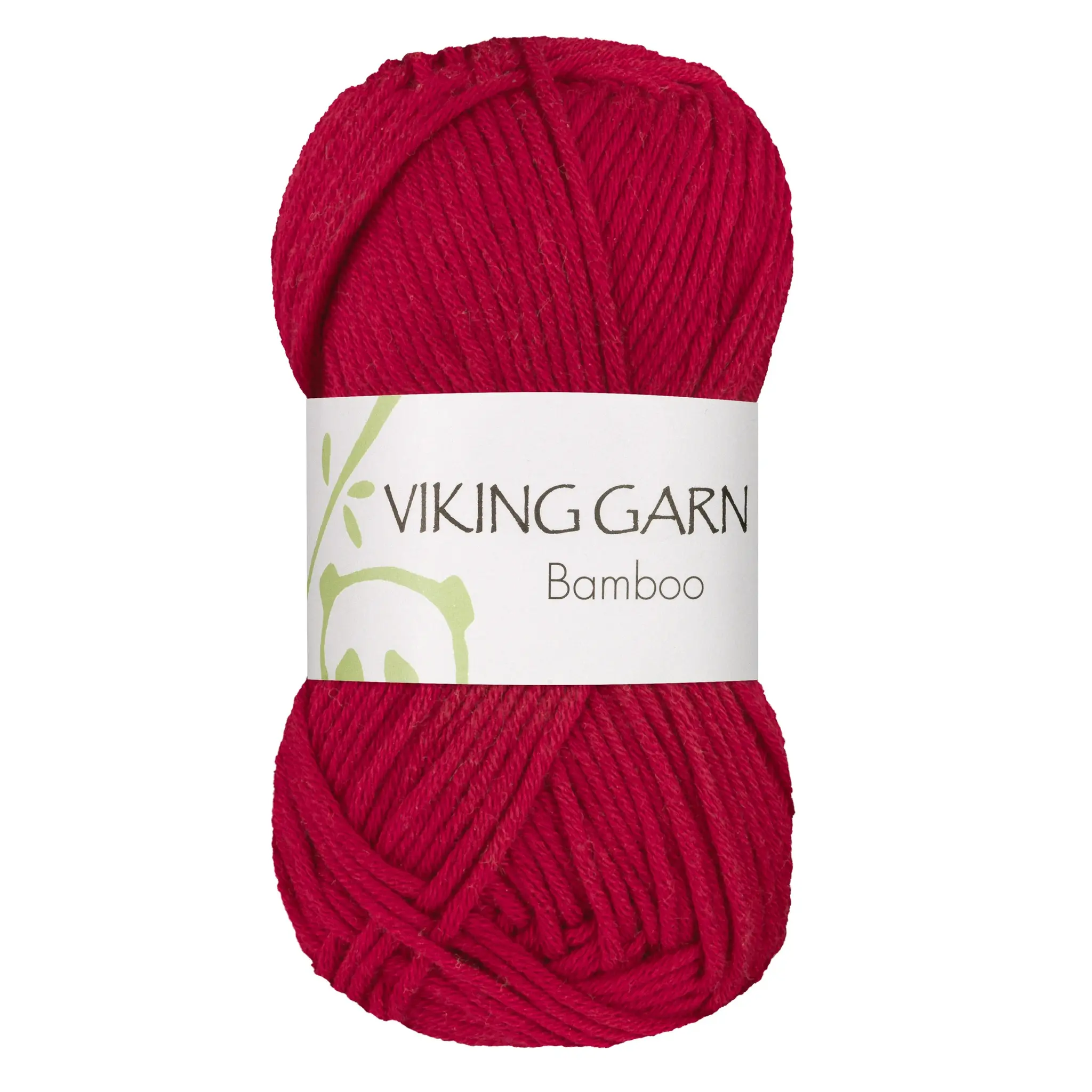Viking Garn Bamboo, 50g, 650 Röd
