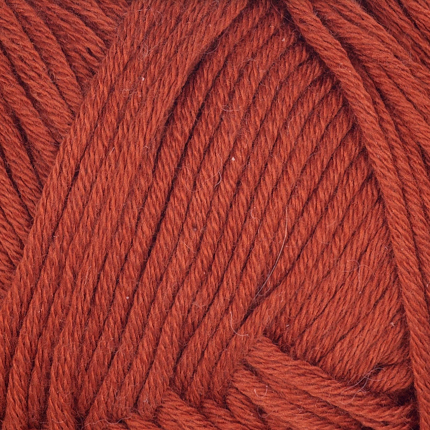 Viking Garn Bamboo, 50g, 653 Bränd orange