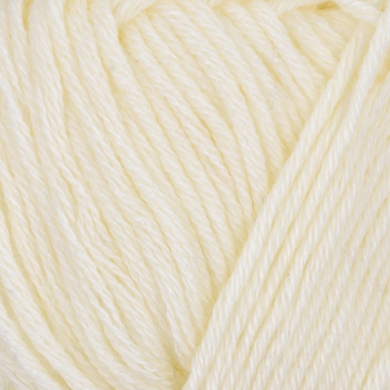 Viking Garn Bjørk, 50g, 502 Naturvit