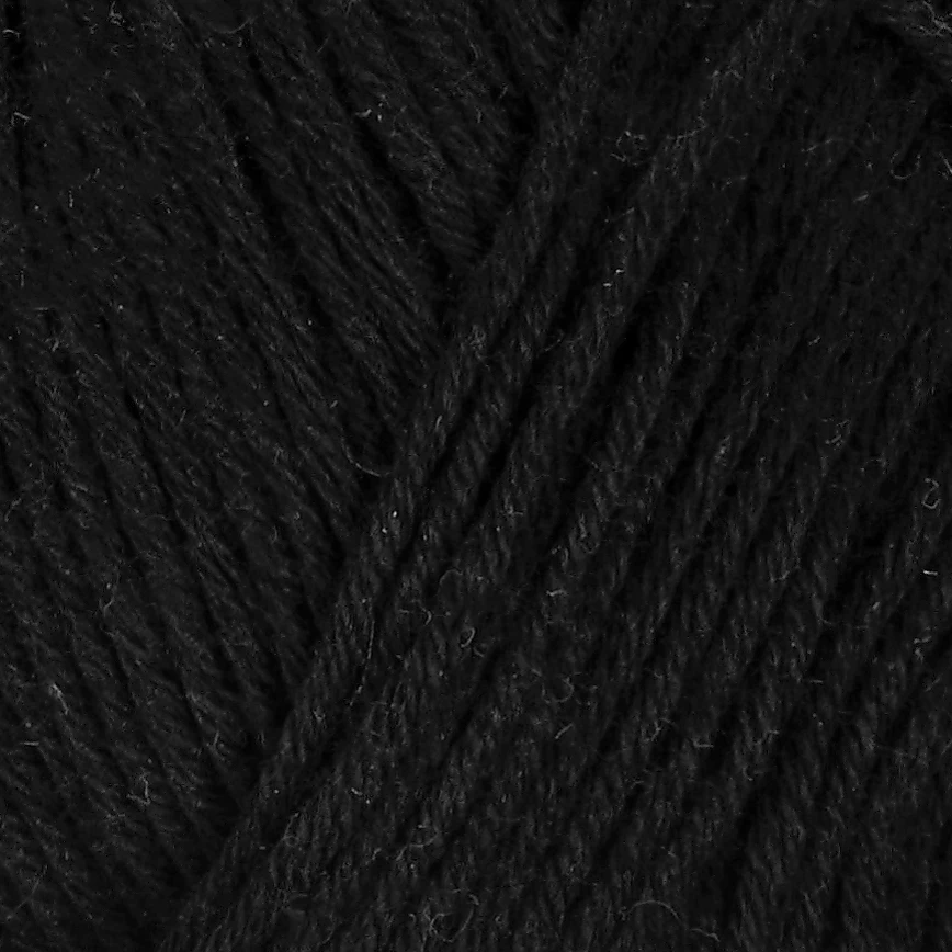 Viking Garn Bjørk, 50g, 503 Svart