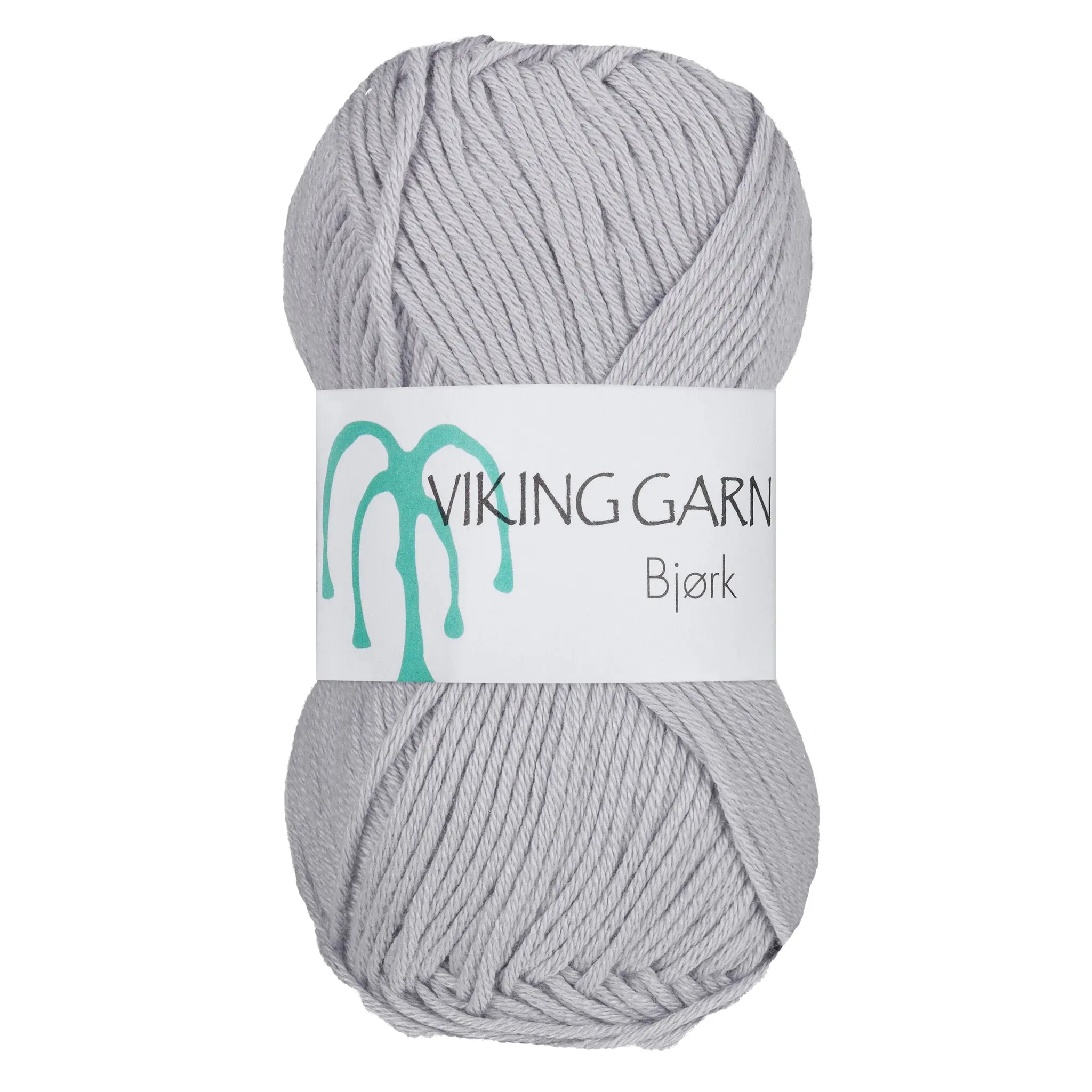 Viking Garn Bjørk, 50g, 513 Ljusgrå