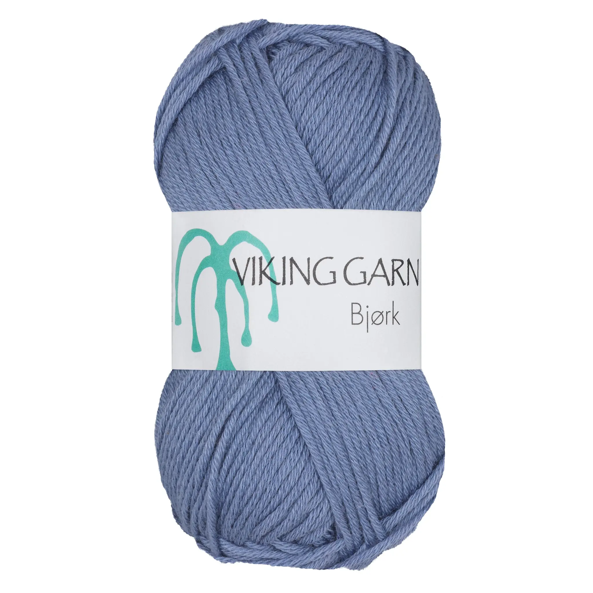 Viking Garn Bjørk, 50g, 524 Gråblå