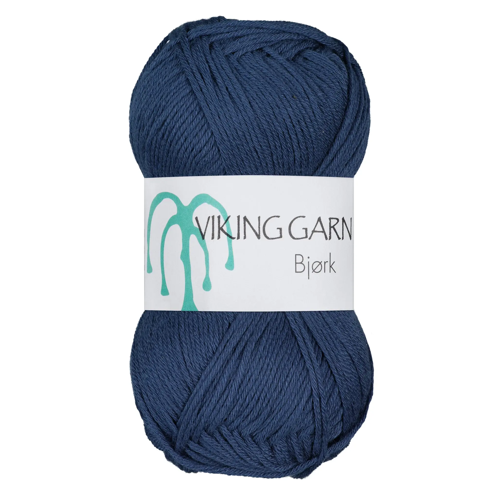 Viking Garn Bjørk, 50g, 525 Jeansblå