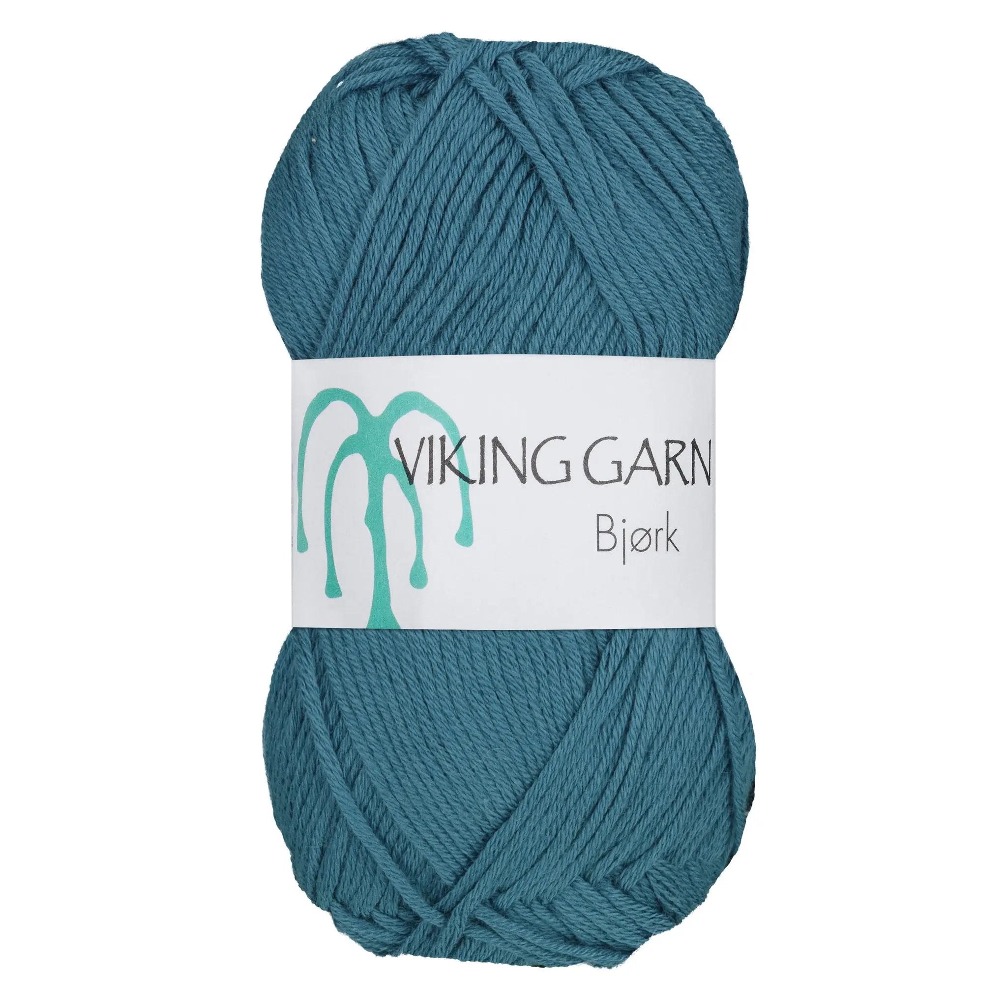 Viking Garn Bjørk, 50g, 530 Mörk petrol
