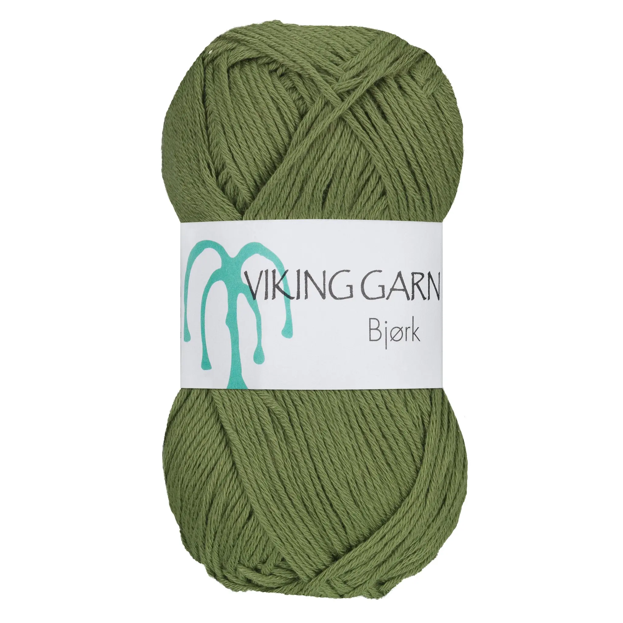 Viking Garn Bjørk, 50g, 536 Grön