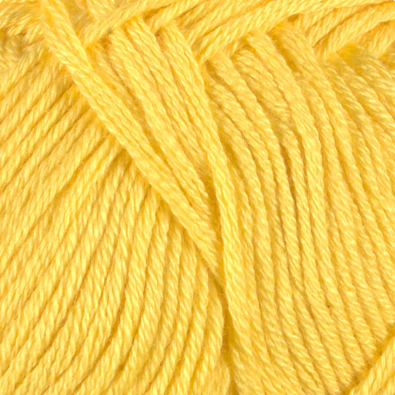 Viking Garn Bjørk, 50g, 541 Stark gul