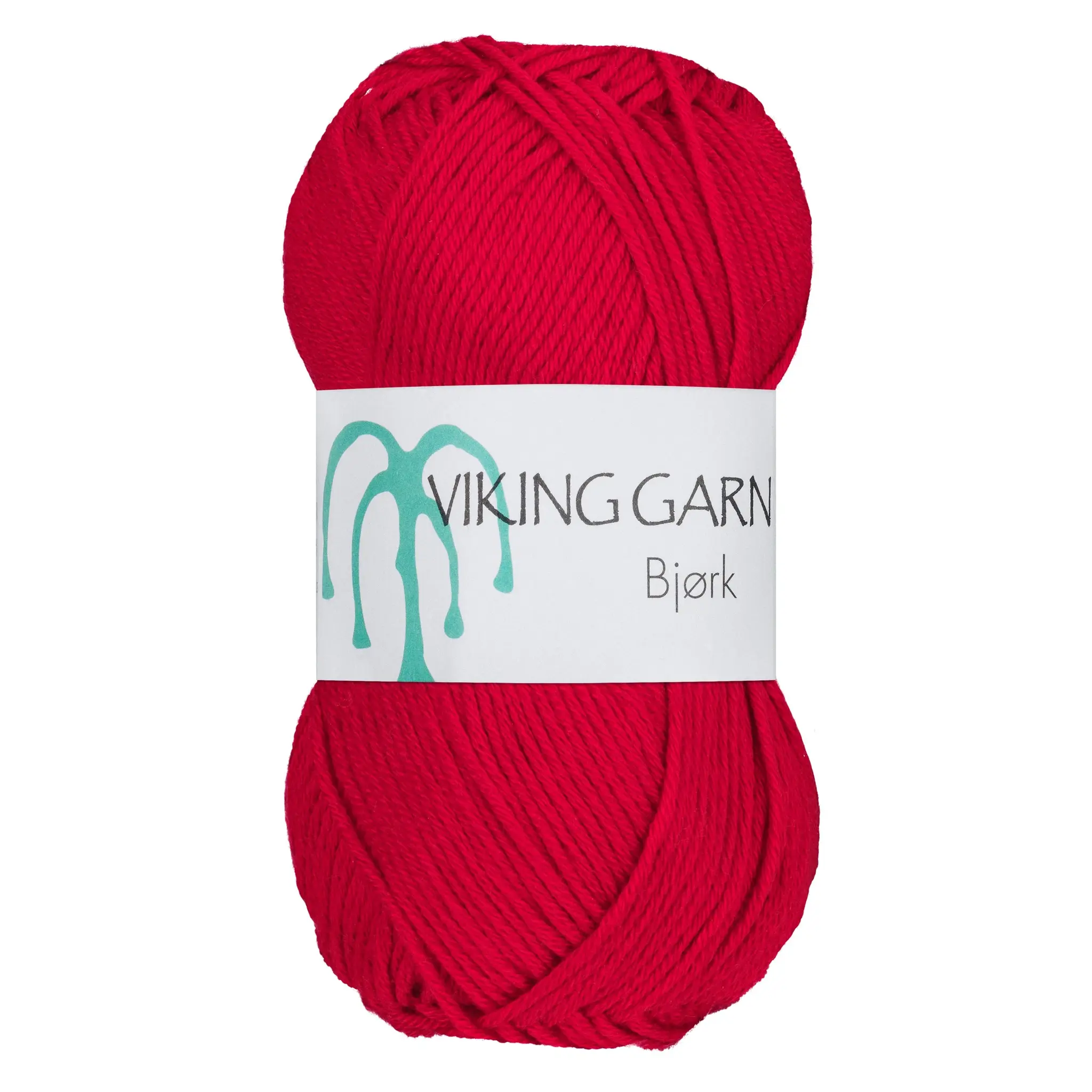 Viking Garn Bjørk, 50g, 550 Röd
