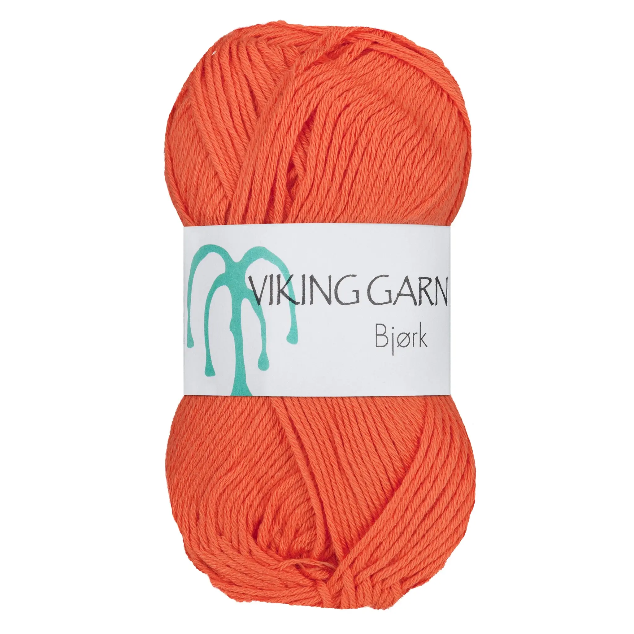 Viking Garn Bjørk, 50g, 551 Orange