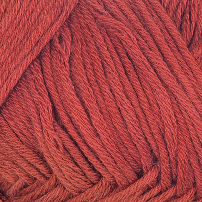 Viking Garn Bjørk, 50g, 554 Bränd orange