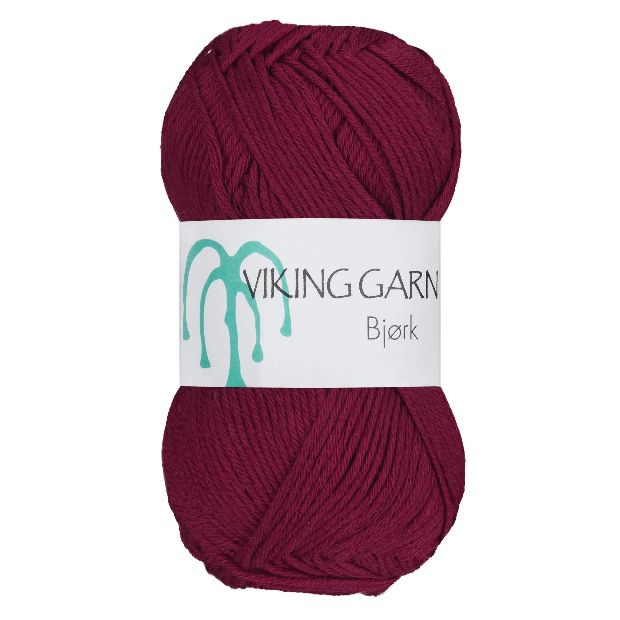 Viking Garn Bjørk, 50g, 562 Mörkröd