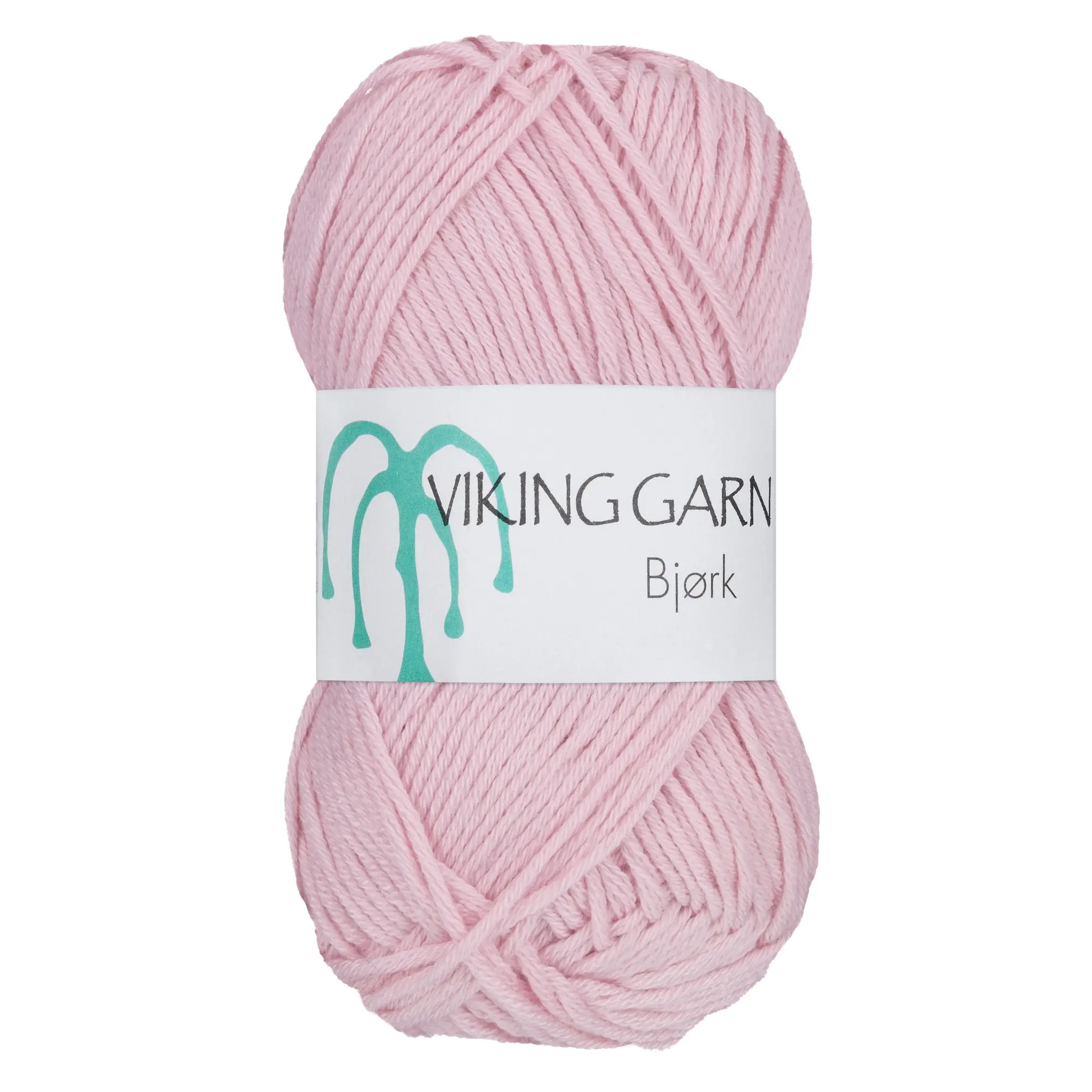 Viking Garn Bjørk, 50g, 565 Ljusrosa