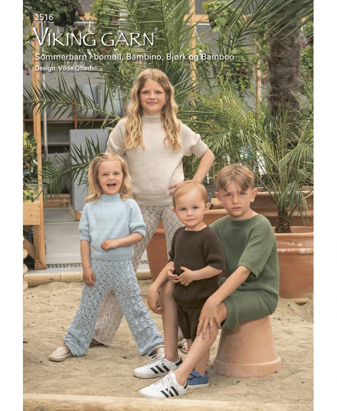 Viking Garn Mönsterkatalog 2516 - Bambino, Bjørk, Bamboo