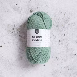 Järbo Merino Bomull, 34015, Basil, 50g