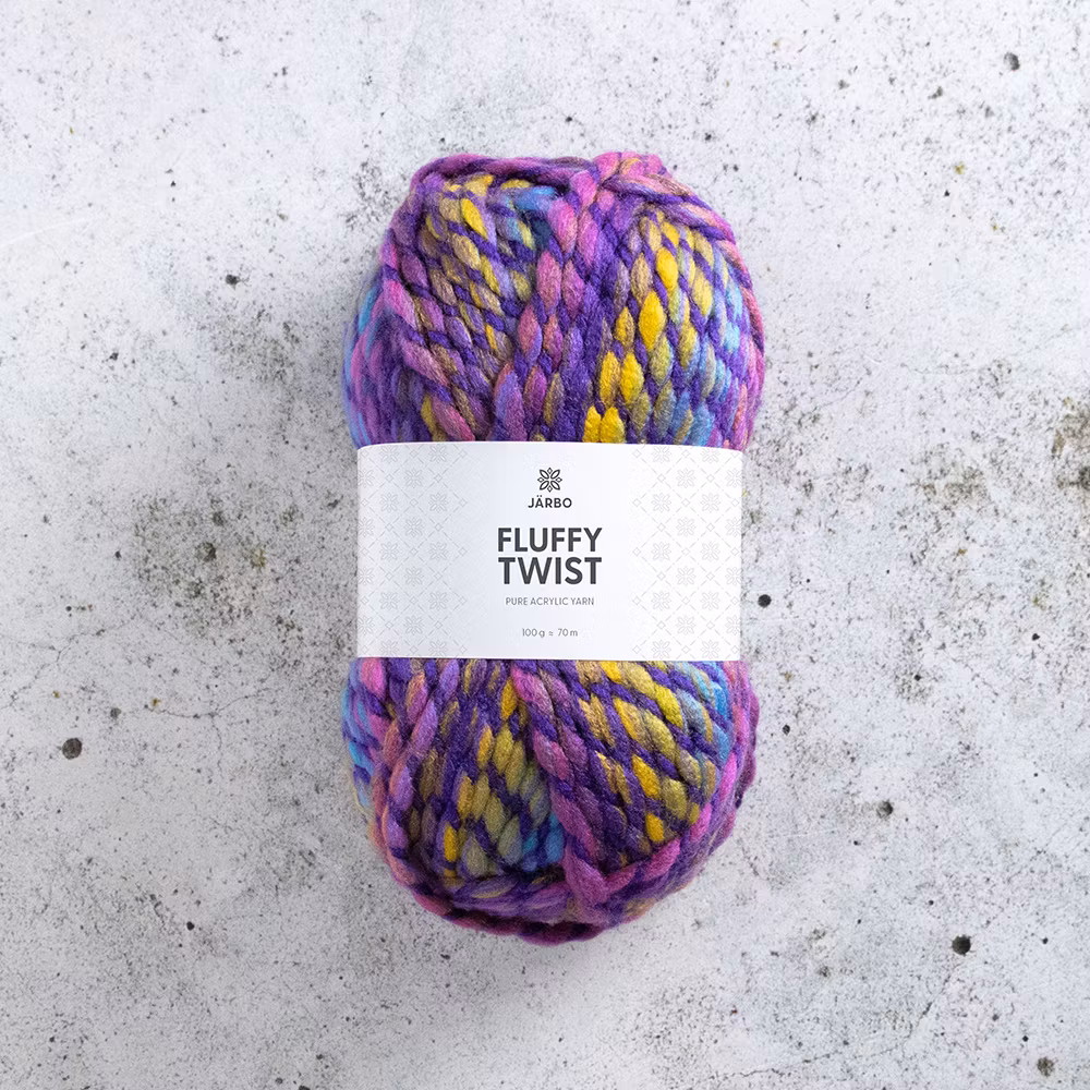 Järbo Fluffy Twist, 13611, Pixel Witch, 100g