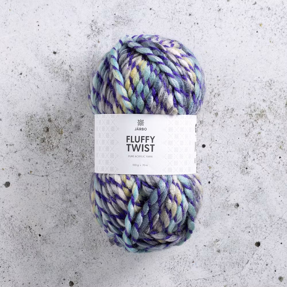 Järbo Fluffy Twist, 13613, Soft Voltage, 100g