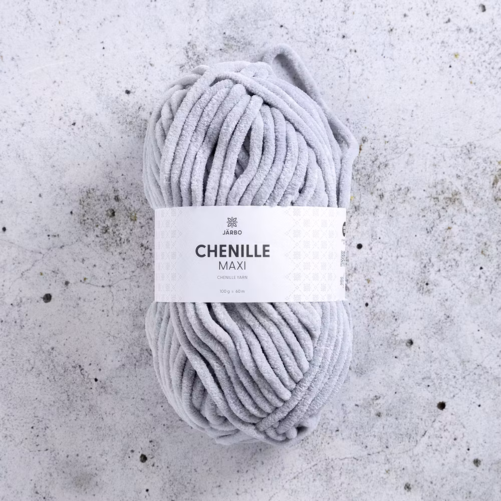 Järbo Chenille Maxi, 12302, Dust Bunny, 100g