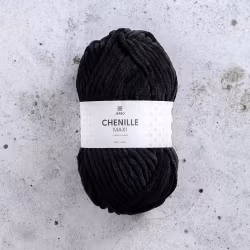 Järbo Chenille Maxi, 12303, Black Raven, 100g