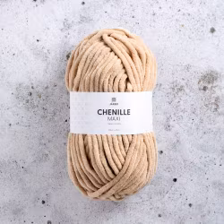Järbo Chenille Maxi, 12311, Fuzzy Latte, 100g