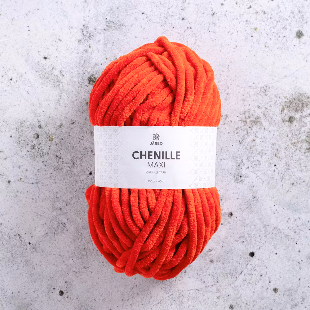 Järbo Chenille Maxi, 12313, Love Bug, 100g