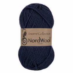 Snorre Collection Nordwool, 50g, 126 Marinblå