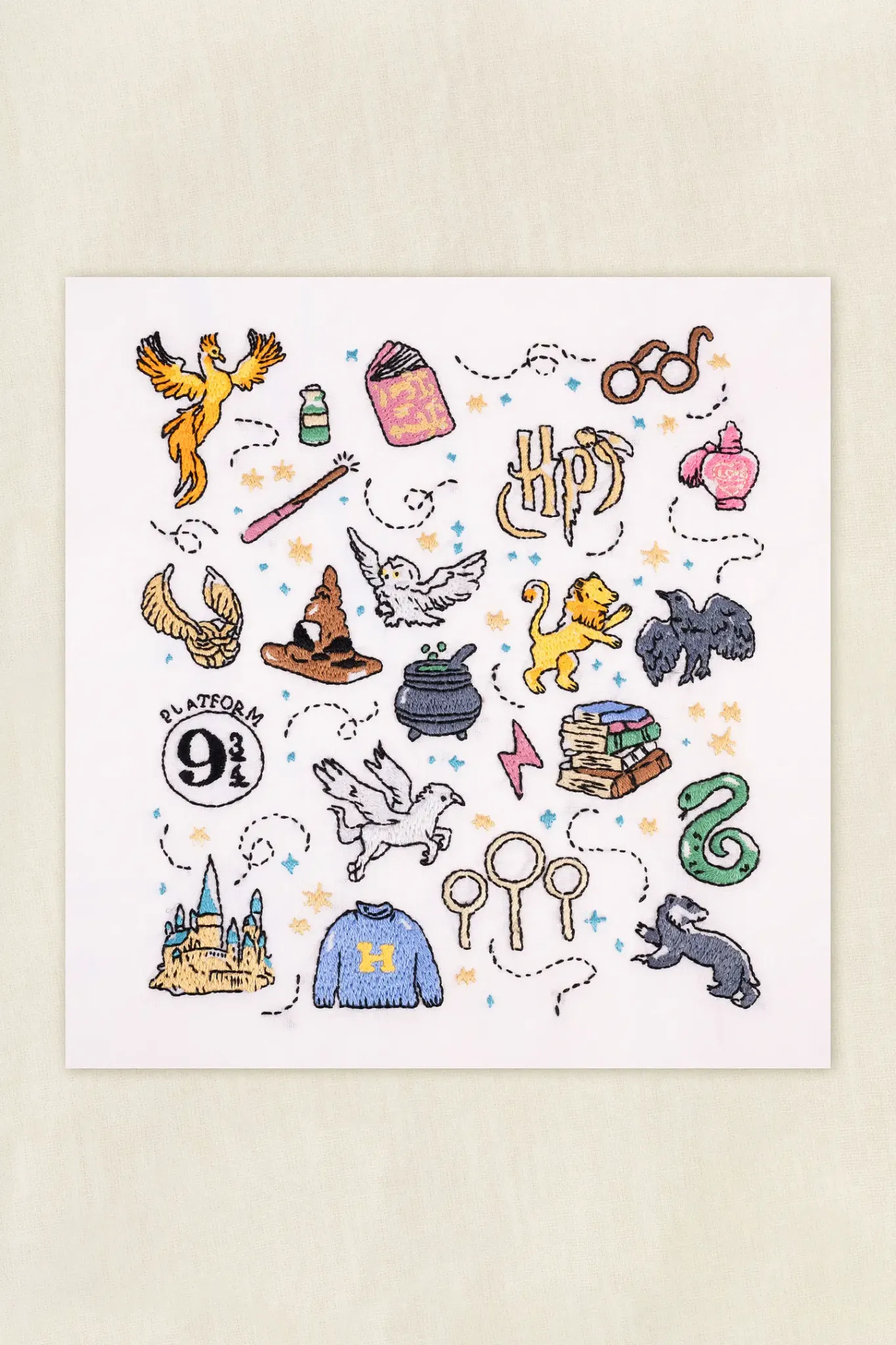 DMC Harry Potter – Broderikit Harry Potter-symboler