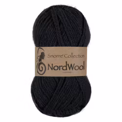 Snorre Collection Nordwool, 50g, 103 Svart