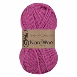 Snorre Collection Nordwool, 50g, 174 Mörkrosa