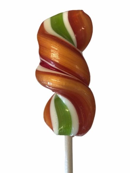 Spiralklubba Tutti frutti.
