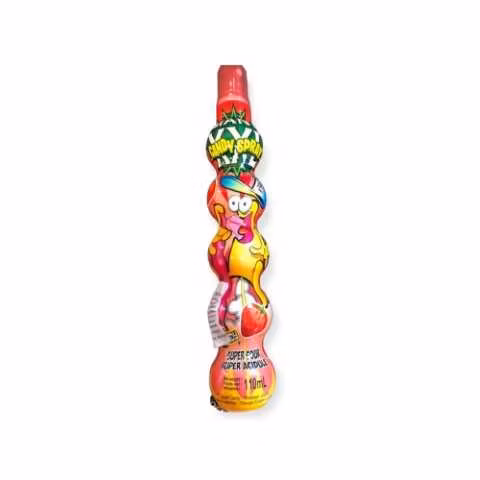 Giant candy spray jordgubbe